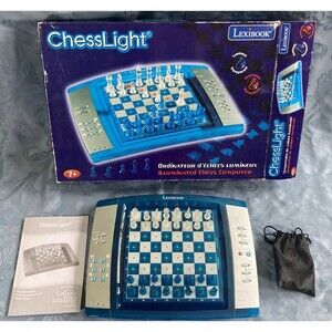 ChessLight Electronic Computer Chess Game Illuminated Board  LCG 3000 (Lexibook)